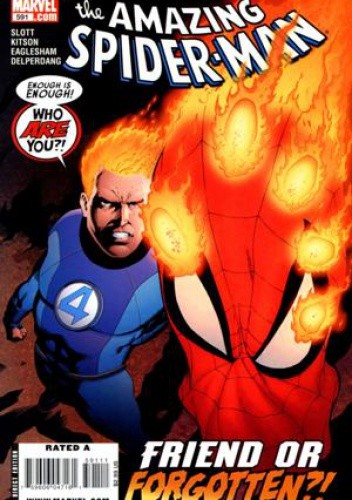 Okładka książki Amazing Spider-Man Vol 1# 591 - Brand New Day: Face Front Part 2: 'Nuff Said! Dale Eaglesham, Barry Kitson, Dan Slott
