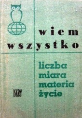 Okładka książki Wiem wszystko. Liczba - miara - materia - życie Władysław Kopczewski