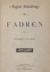 Okładka książki Ojciec August Strindberg