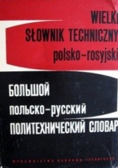 Okładka książki Wielki słownik techniczny polsko-rosyjski Marian Porwit, praca zbiorowa