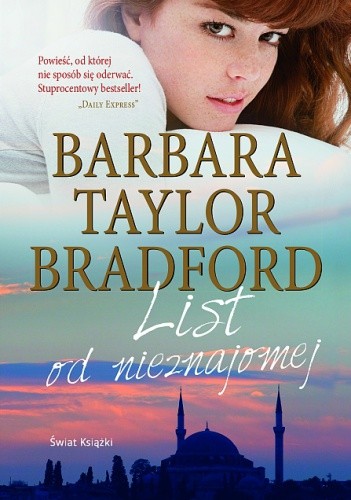 Okładka książki List od nieznajomej Barbara Taylor Bradford