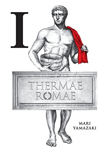 Okładki książek z cyklu Thermae Romae