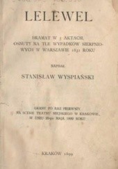 Okładka książki Lelewel Stanisław Wyspiański