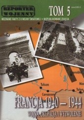 Okładka książki Francja 1940-1944 praca zbiorowa