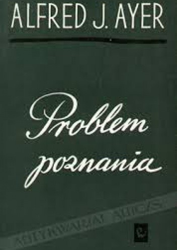 Okładka książki Problem poznania Alfred Jules Ayer