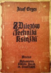 Okładka książki Z dziejów i techniki książki Józef Grycz