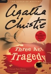 Okładka książki Three Act Tragedy Agatha Christie