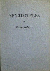 Okładka książki Pisma różne Arystoteles