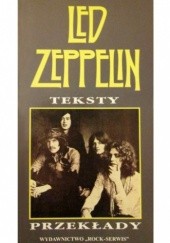 Okładka książki Led Zeppelin. Teksty/Przekłady