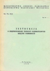 Okładka książki Instrukcja o przeprowadzaniu zanurzeń głębokościowych okrętów podwodnych autor nieznany