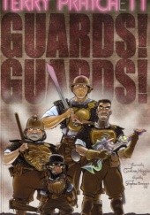 Okładka książki Guards! Guards! (komiks) Stephen Briggs, Graham Higgins, Terry Pratchett