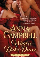 Okładka książki What a Duke Dares Anna Campbell