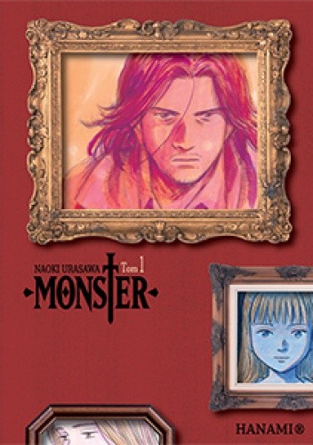 Okładki książek z cyklu Monster
