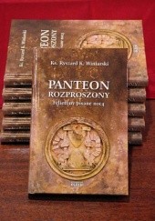Okładka książki Panteon rozproszony felietony pisane nocą Ryszard Krzysztof Winiarski