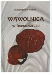 Okładka książki Wąwolnica w średniowieczu Katarzyna Pisarek-Małyszek