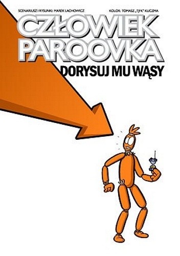 Okładki książek z cyklu Człowiek Paroovka