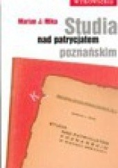 Okładka książki Studia nad patrycjatem poznańskim Marian Mika