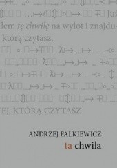 Okładka książki ta chwila Andrzej Falkiewicz