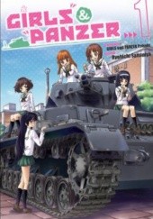 Okładka książki Girls und Panzer t.1 Ryohichi Saitaniya