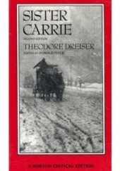 Okładka książki Sister Carrie Theodore Dreiser