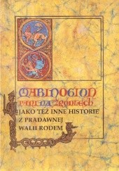 Okładka książki Mabinogion. Pani na Źródlech jako też inne historie z pradawnej Walii rodem autor nieznany