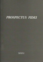 Okładka książki Prospectus Fidei Semko Koroza