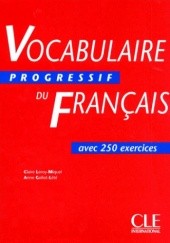 Okładka książki Vocabulaire progressif du français - niveau intermédiaire Claire Miquel