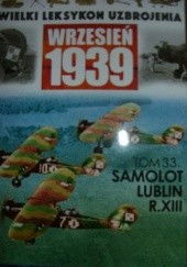 Okładka książki Samolot LUBLIN R.XIII Wojciech Mazur