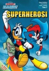 Okładka książki Superherosi Walt Disney, Redakcja magazynu Kaczor Donald