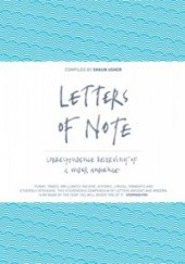 Okładka książki Letters of Note Shaun Usher