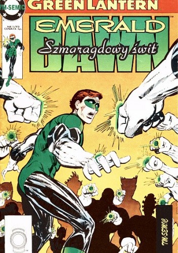 Okładki książek z cyklu Green Lantern