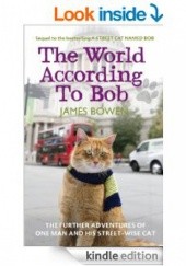 Okładka książki The World According to Bob. The further adventures of one man and his street wise cat James Bowen