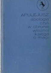 Okładka książki Apologia, czyli W obronie własnej księga o magii Apulejusz