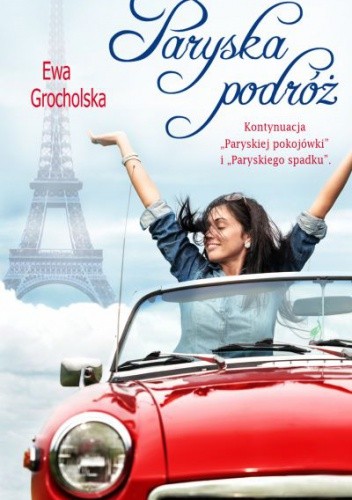 Okładka książki Paryska podróż Ewa Grocholska