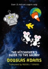 Okładka książki The Hitchhiker's Guide to the Galaxy Douglas Adams