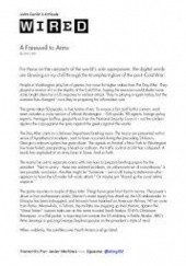 Okładka książki A Farewell to Arms John Carlin