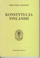 Okładka książki Konstytucja Finlandii praca zbiorowa