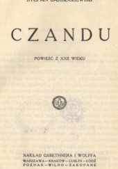 Okładka książki Czandu. Powieść z XXII wieku Stefan Barszczewski