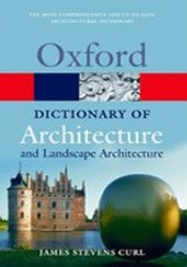Okładka książki A Dictionary of Architecture and Landscape Architecture James Stevens Curl