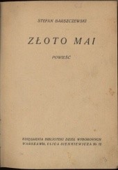 Okładka książki Złoto Mai Stefan Barszczewski