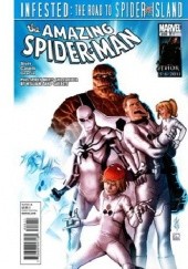 Okładka książki Amazing Spider-Man Vol 1 # 659 - Big Time - Fantastic Voyage: Part 1 of 2 Stefano Caselli, Lee Garbett, Barry Kitson, Dan Slott, Fred Van Lente, Rob Williams