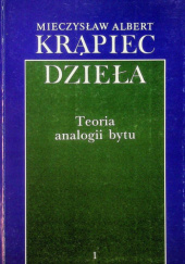 Okładka książki Teoria analogii bytu Mieczysław Albert Krąpiec OP