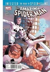 Okładka książki Amazing Spider-Man Vol 1 # 660 - Big Time - Fantastic Voyage: Part 2 of 2 Stefano Caselli, Lee Garbett, Mike McKone, Dan Slott, Fred Van Lente, Rob Williams