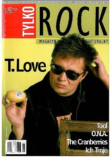 Okładka książki Tylko Rock, nr 10 (122)/2001 Redakcja magazynu Teraz Rock