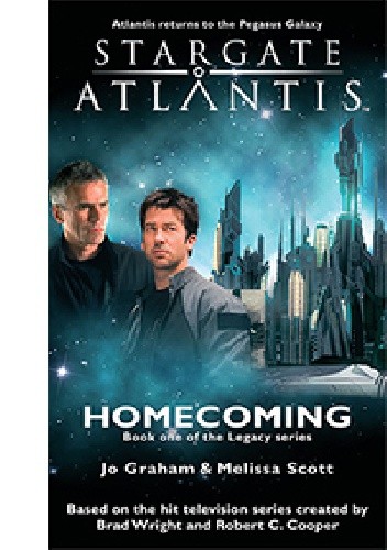 Okładki książek z cyklu Stargate Atlantis