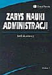 Okładka książki Zarys nauki administracji Jan Łukasiewicz