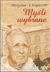 Okładka książki Myśli wybrane Mieczysław Albert Krąpiec OP