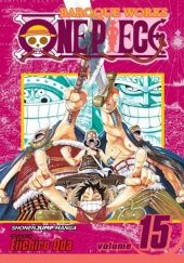 Okładka książki One Piece Volume 15 - Straight Ahead! Eiichiro Oda