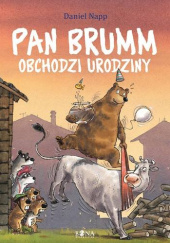 Okładka książki Pan Brumm obchodzi urodziny Daniel Napp