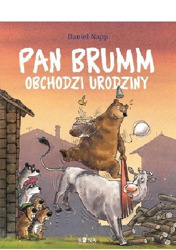 Okładka książki Pan Brumm obchodzi urodziny Daniel Napp